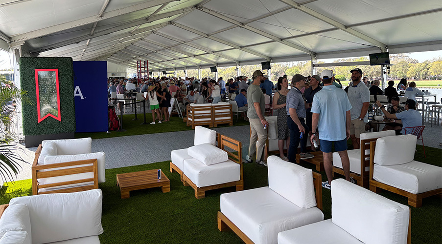 TPC Sawgrass VIP Seating Area